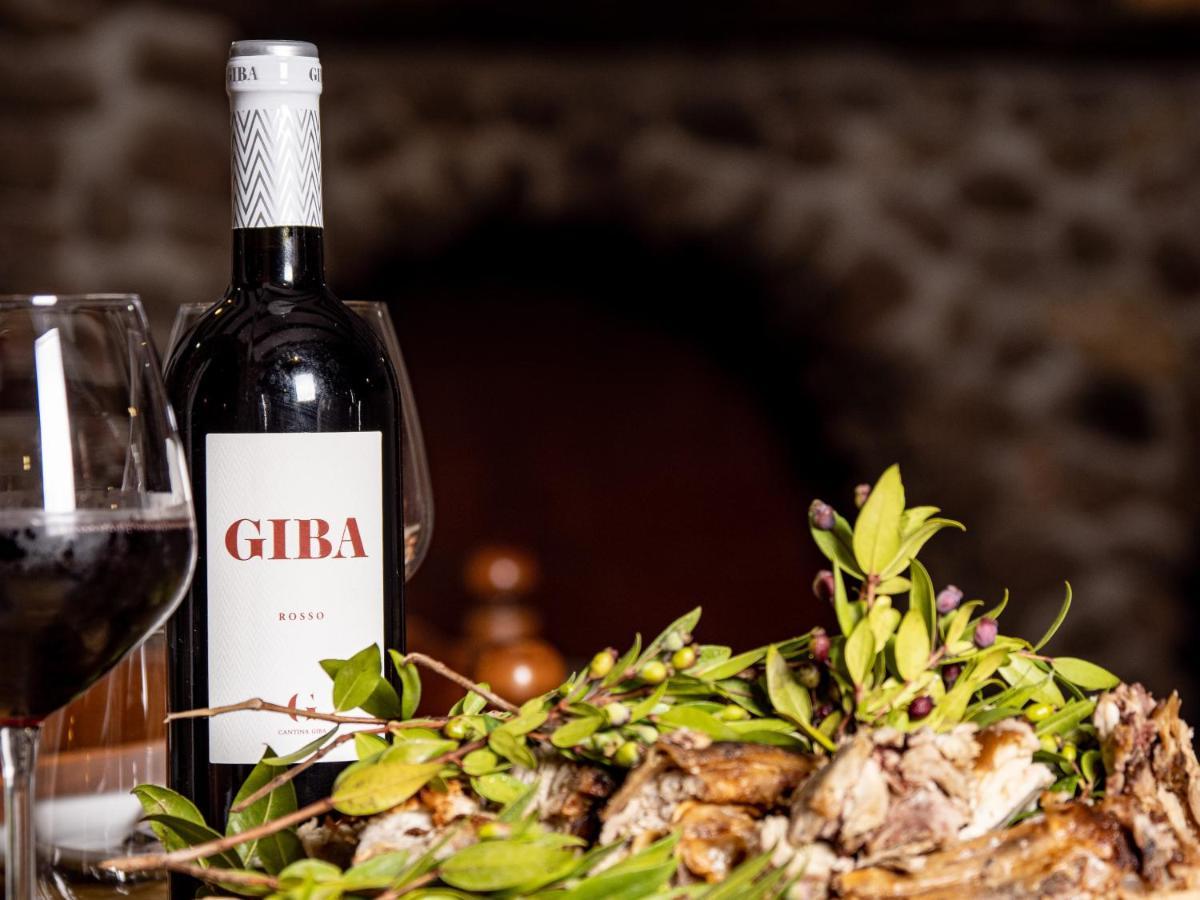 Albergo Ristorante Locanda Rosella Giba Bagian luar foto